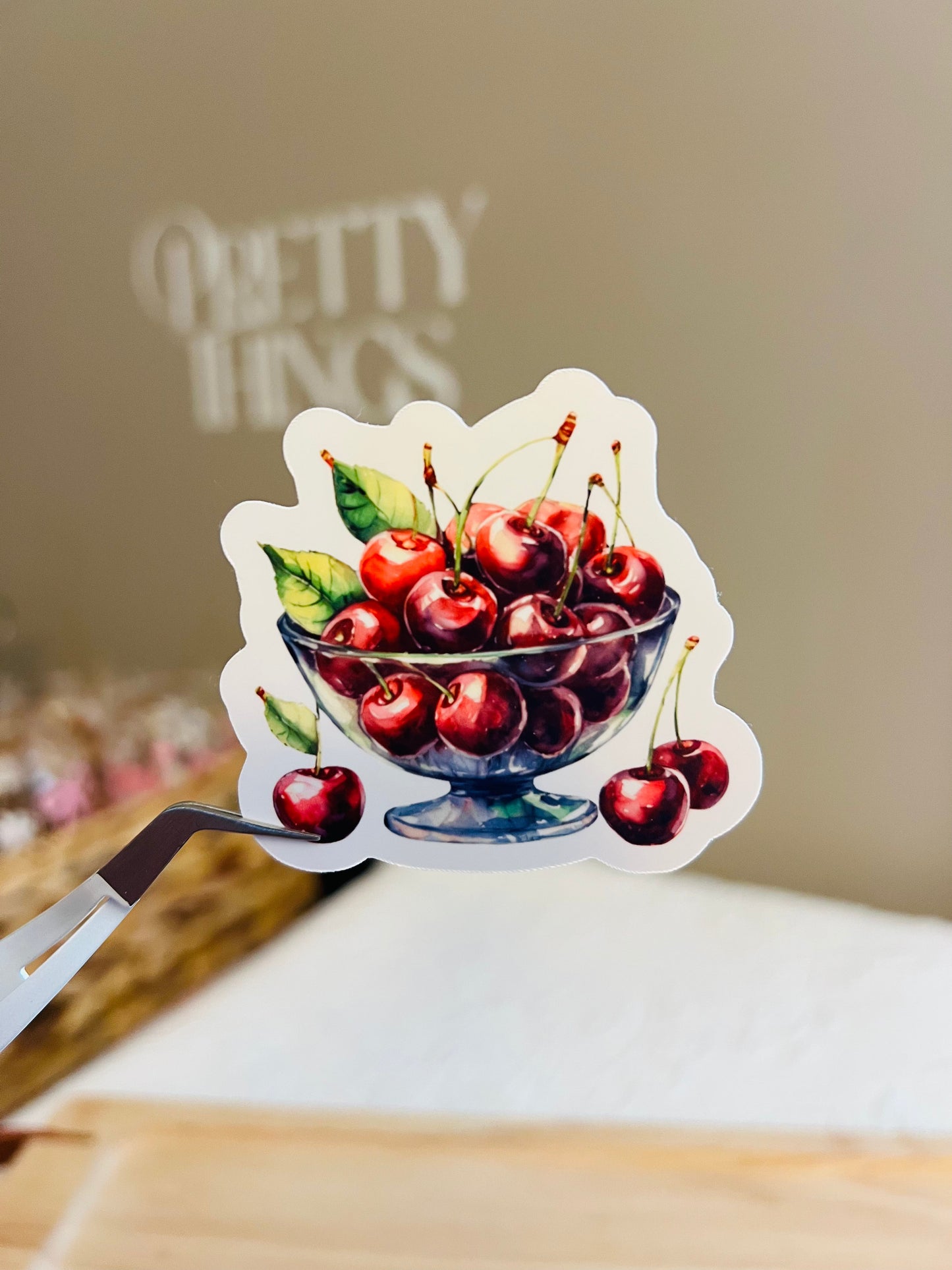 Cherry bowl - Sticker