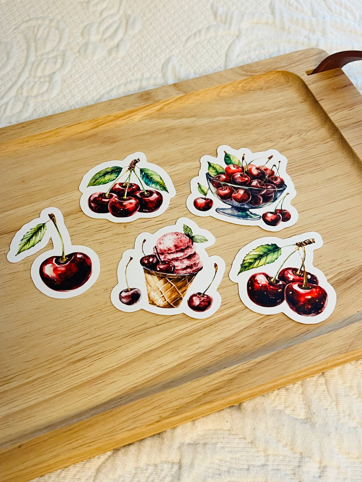 Cherry collection - 5 Stickers