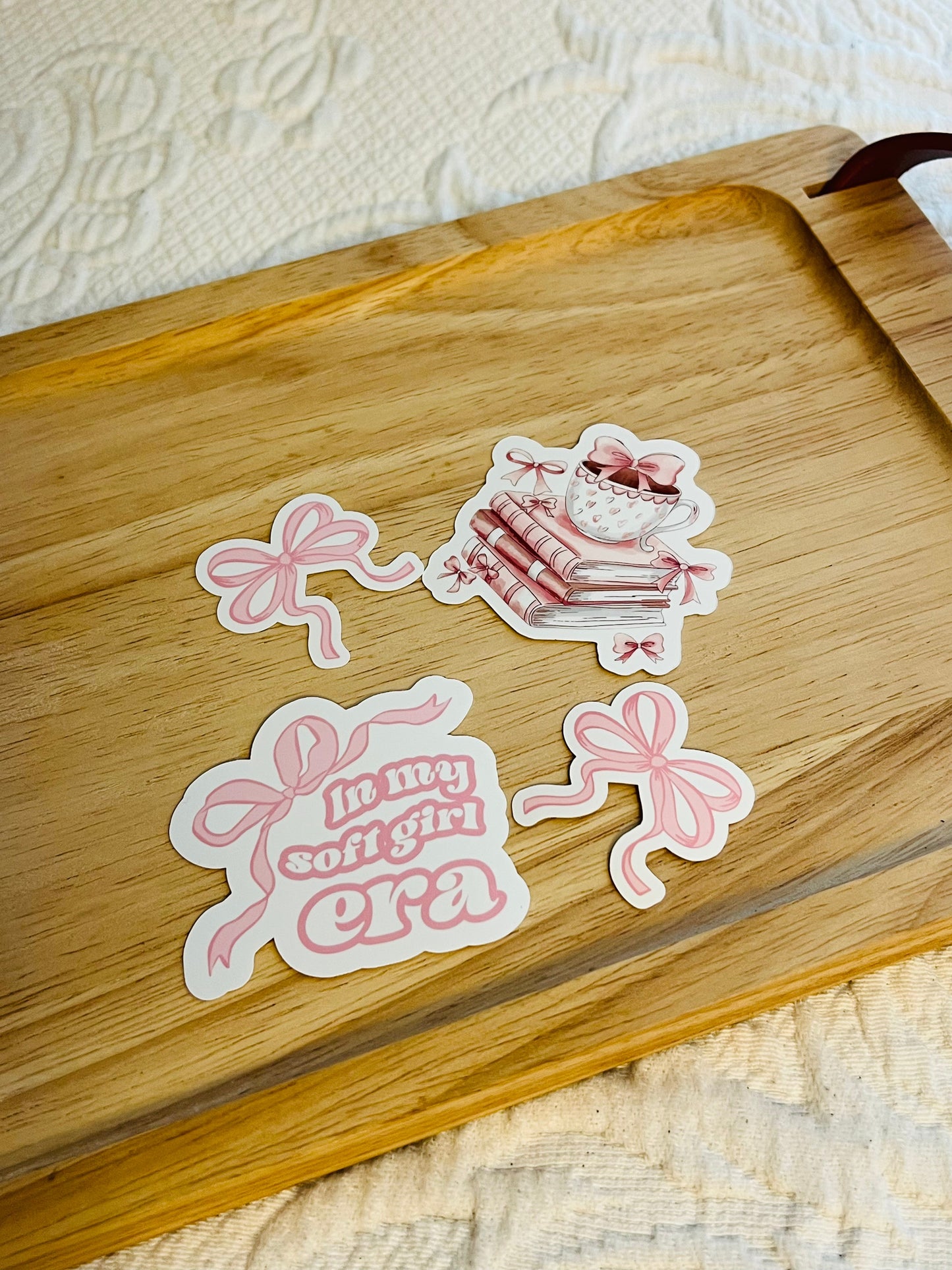 Cute & soft collection - 4 Stickers